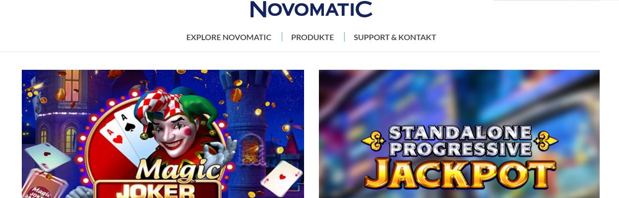 Progressive Jackpots von Novomatic